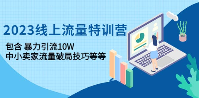 2023线上流量特训营：中小卖家流量破局技巧等等-牵机网