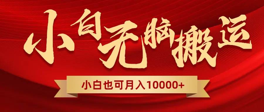 无脑搬运视频，全新平台独占玩法，一个账号每天1000+，多账号轻松扩张！-牵机网