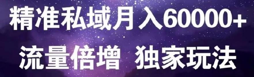 原力网赚精准私域月入60000+,流量倍增独家玩法-牵机网