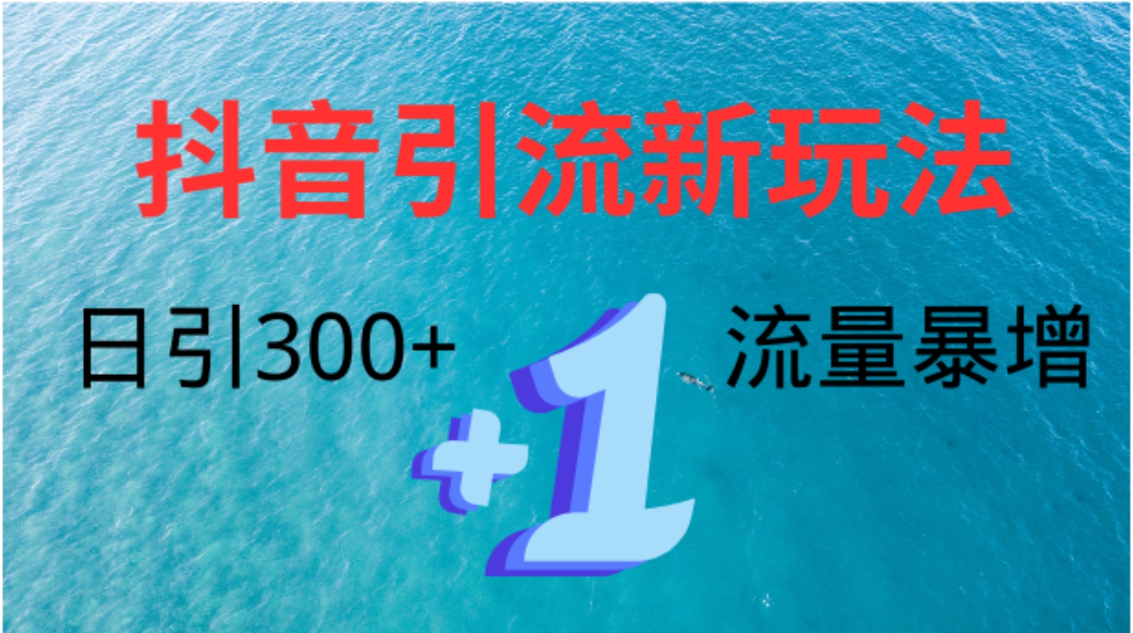 创业粉高效引流，抖音工具号玩法4.0，日引300+-牵机网