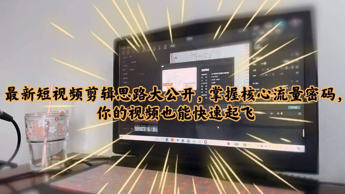 最新短视频剪辑思路大公开，掌握核心流量密码，你的视频也能快速起飞-牵机网