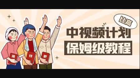 中视频项目，目前靠这个项目养了11人团队【视频课程】-牵机网
