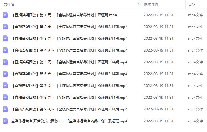 图片[5]-2022全媒体运营师：起薪高，待遇好，紧跟时代风口（全套视频课程+配套课件)-牵机网