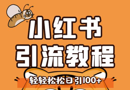 小红书运营引流全系列课程，每天引流100精准粉-牵机网