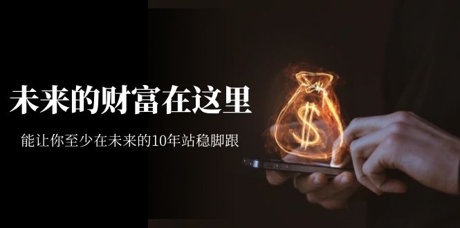 某收费文章《未来的财富在这里》能让你至少在未来的10年站稳脚跟-牵机网