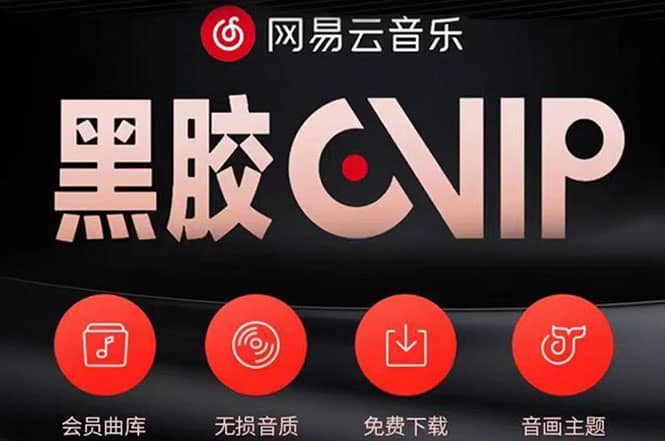 网易云撸黑胶年卡及变现方法，收益可无限放大-牵机网