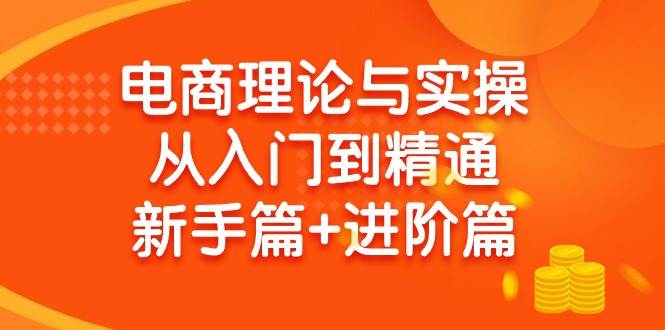 电商理论与实操从入门到精通 新手篇+进阶篇-牵机网