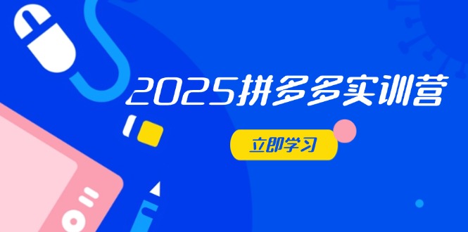 2025拼多多实训营：深度剖析运营关键，助力电商人快速提升-牵机网