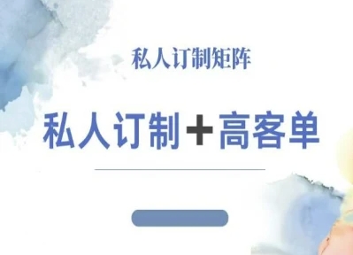 小红书自媒体咨询师IP教程，私人定制+高客单-牵机网