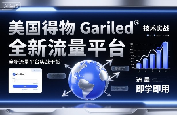 美国得物Gariled技术实战，全新流量平台实战干货，即学即用-牵机网