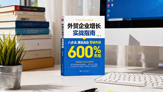 外贸企业增长实战指南，八步法、爆品选品、营销布局，业绩增长300%-牵机网