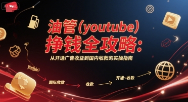 油管(youtube)挣钱全攻略：从开通广告收益到国内收款的实操指南(更新)-牵机网