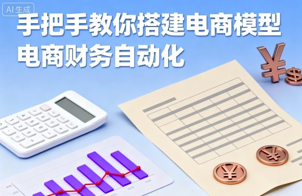 手把手教你搭建电商模型-电商财务自动化-牵机网