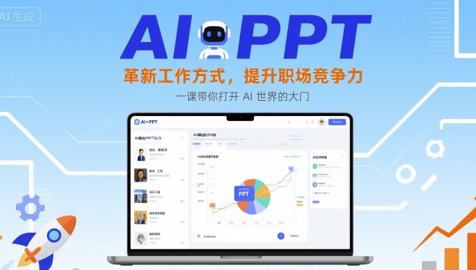 AI+PPT：革新工作方式，提升职场竞争力，一课带你打开 AI 世界的大门-牵机网